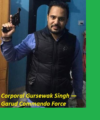 MARTYR PATHANKOT ATTACK 2JAN2016 CORPORAL GURSEAK SINGH GARUD COMMANDO FORCE MA