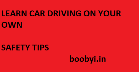 learn car driving on your own, clutch, accelerator, brake, gears imp points