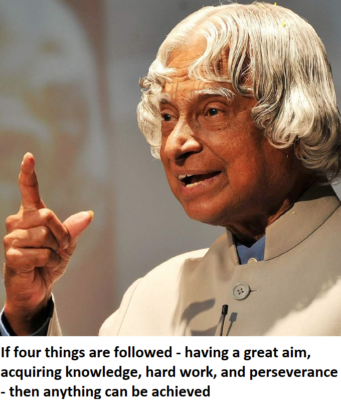 kalam missile man of india quotes perseverance knowledge apj adbulkalam