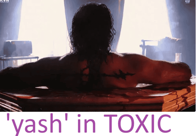 YASH POSTER LOOK IN TOXIC 2026 MOVIE DIRECTED BY GEEETHU MOHANDAS