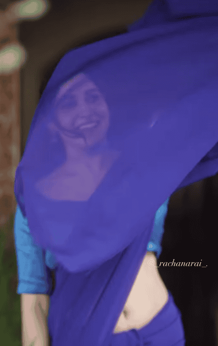 RACHANA RAI HOT NAVEL BELLYBUTTON HEROINE OF THE DEVIL MOVIE DARSHAN MILANA PRAKASH